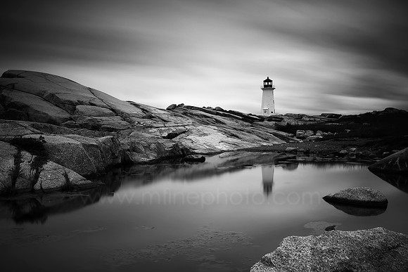 Peggy's Point Lighthouse, Study 1