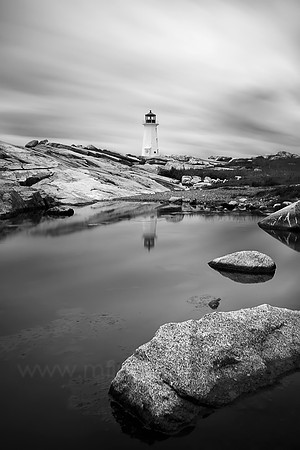 Peggy's Point Lighthouse, Study 3