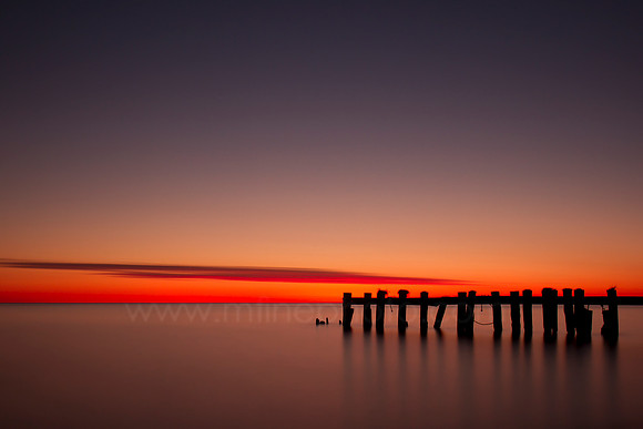 Broken pier, Study 1